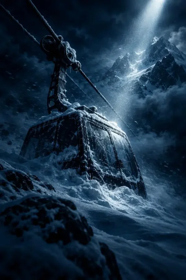 无声雪崩（2026）欧美电影海报