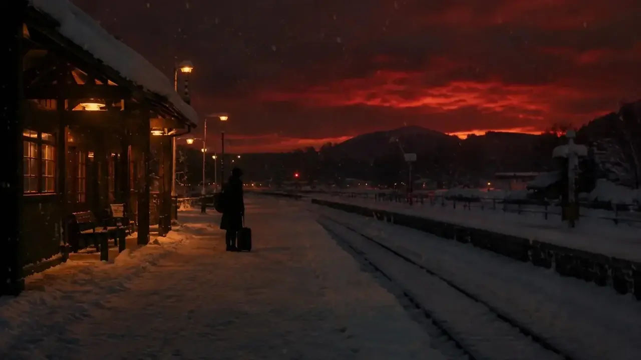雪国列车之夜 剧照背景