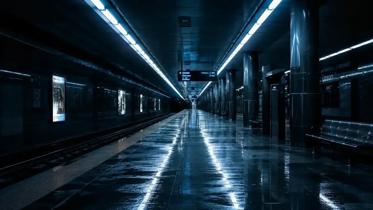 首尔站黄昏 首尔站黄昏 剧照背景